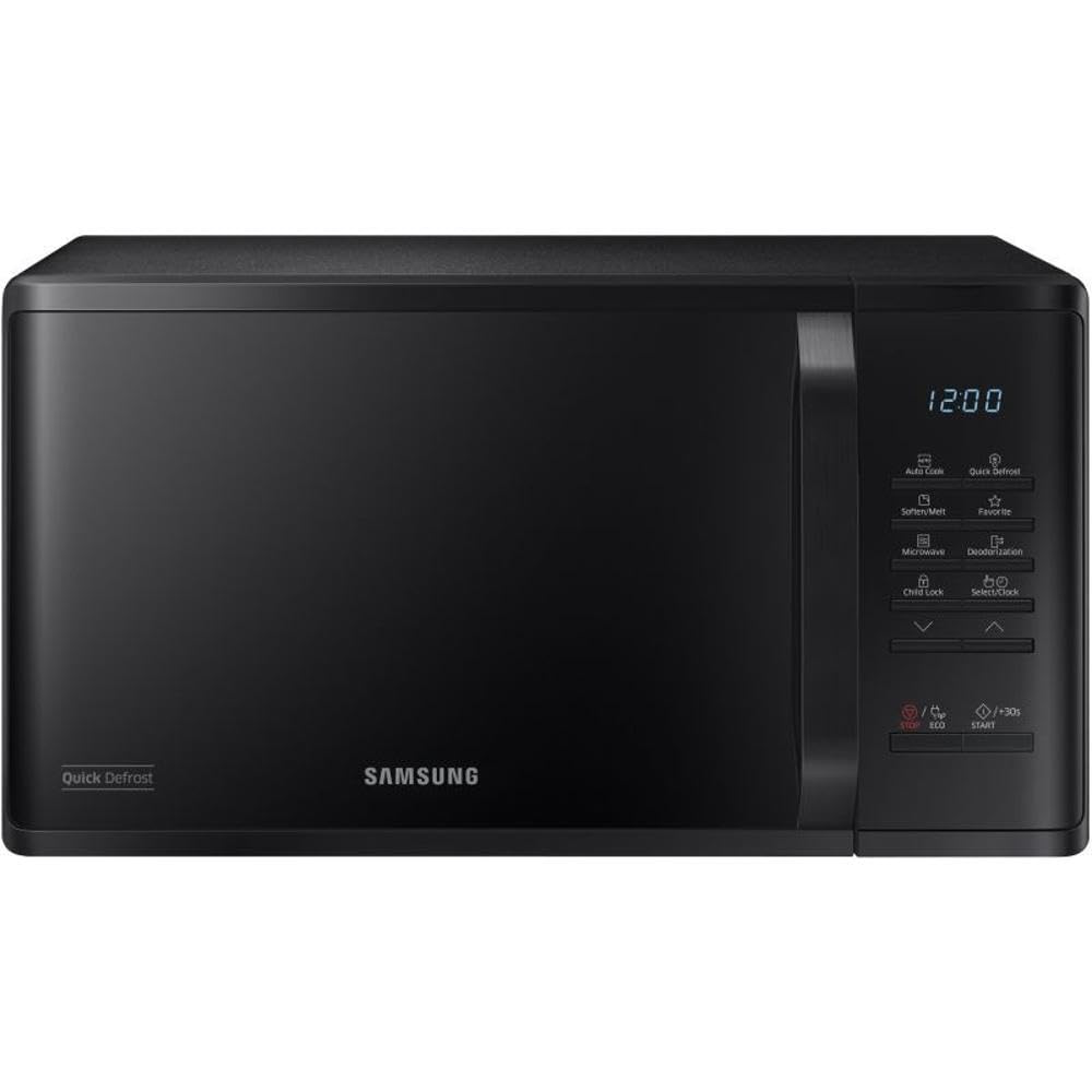 Samsung MS23K3513AK, zmywarka do naczyń, tylko kuchenka mikrofalowa, 23 l, 800 W, wbudowany wyświetlacz, LED