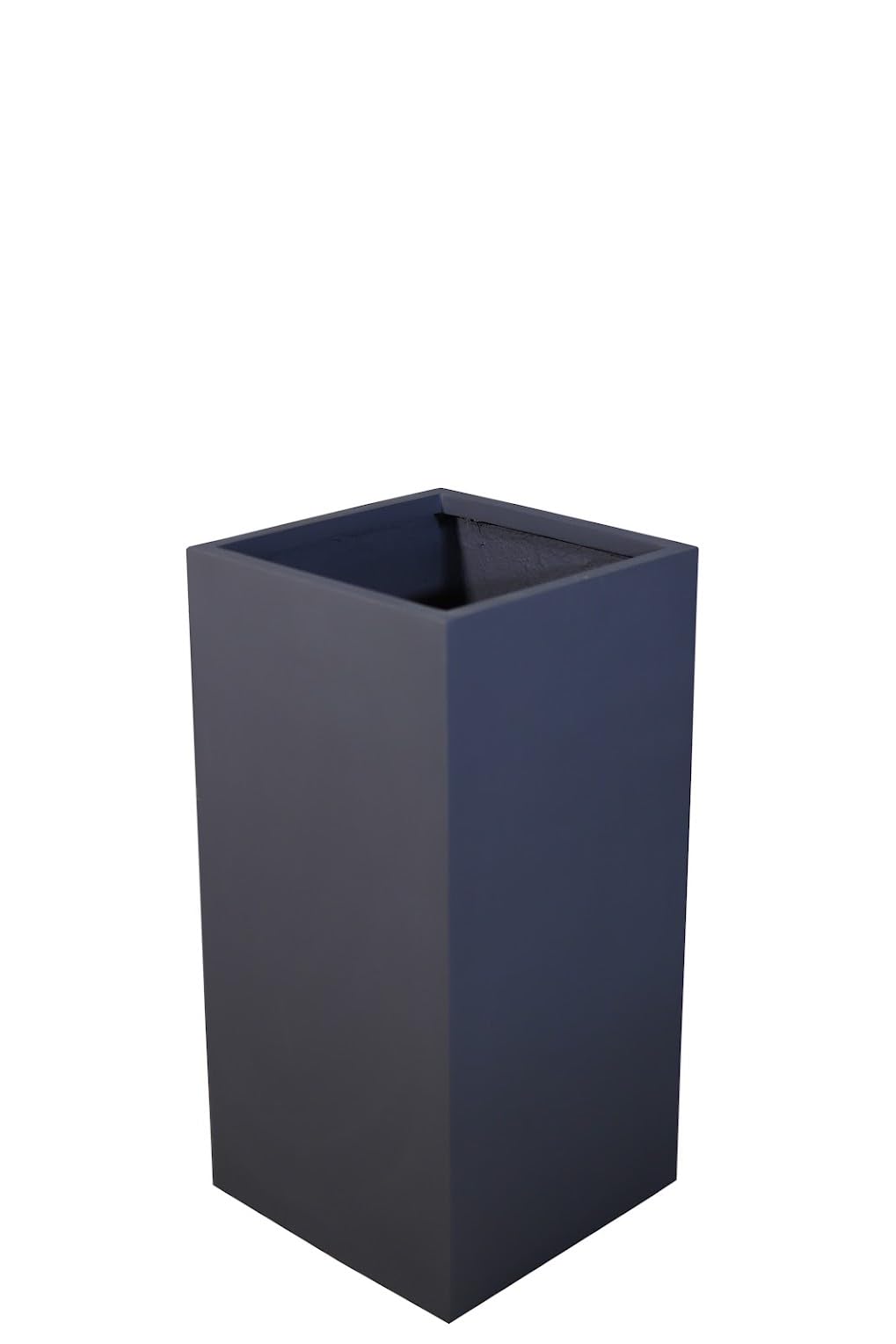 JP PLANTERS 24 Inch Fiberglass Tall Cube Planter 12" L x 12" W x 24" H - Large Flower Pot, Tree Planter Container for Home Garden, Lawn, Patio, and Terrace - Contemporary Style, Poly Grey (B0C8V2WYMV) Amazon Price History, Amazon Price Tracker