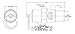 Conrader Brass ASME Approved Safety Valve, 75 psi Set Pressure, 1/4