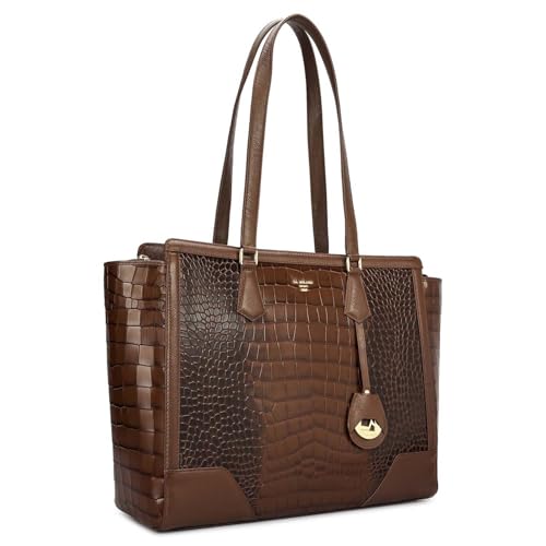 Image of Da Milano Leather Tote Bag for Women (02020OL)