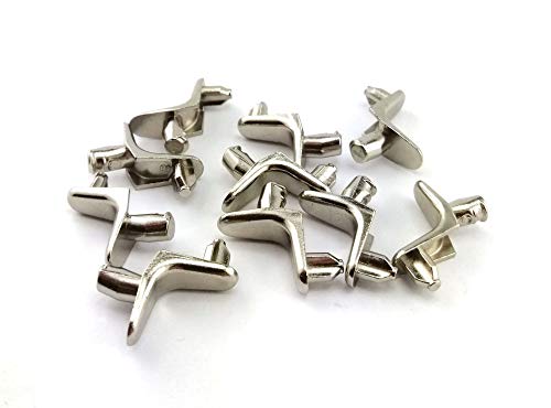 20 Stück Bodenträger mit Nase Winkelbodenträger für 5mm-Lochung