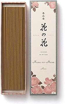 nippon kodo Hana-no-Hana 40 Sticks Rose, Japanese Quality Incense