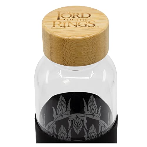 Stor GLASS BOTTLE WITH SILICONE COVER 585 ML LORD OF THE RINGS BLACK FOREST YOUNG ADULT, Multicoloured - Image 3