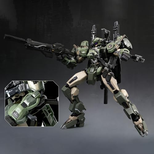 Image of Pipigirl 1 /100 Plastic Mecha Action Figures Kits, Lynx, 8.5 in High, Model Kits to Build, Easy to Assembly Mecha Model