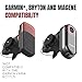 KOM Cycling for Garmin Varia Mount Tail Light Models Including Garmin Varia RearVue 820, RTL515, RTL510, RVR315, Magene L508 Featuring an ATOP Dial for Security - Varia Seatpost Radar Mount