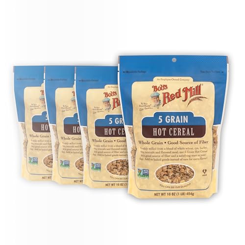 ★Bob's Red Mill 5 Grain Hot Cereal 16 oz, 4 bags