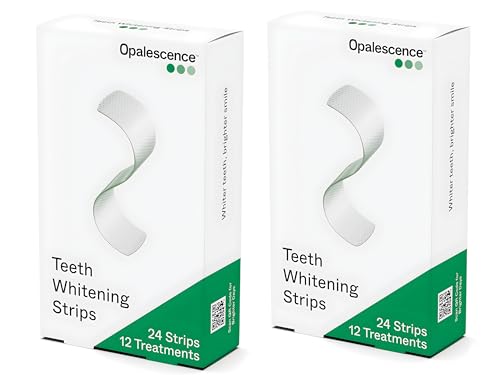 Opalescence Teeth Whitening Strips (24 Treatments) Hydrogen Peroxide Formula –