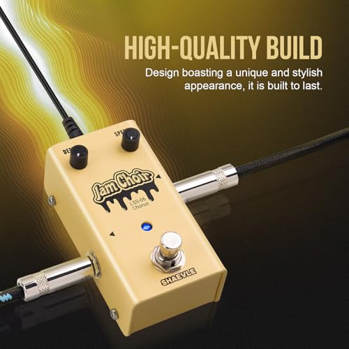 Pédale d'effet Chorus JAM CHOIR format compact style Crystal Bucket-Brigade
