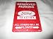 HangTime Reserved Parking Ford Tractor All Others Will Be Plowed Sign