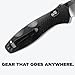 Benchmade - Barrage, Tactical, Every Day Knife, Plain Edge, Drop-Point Blade with Black Valox Handle (580)