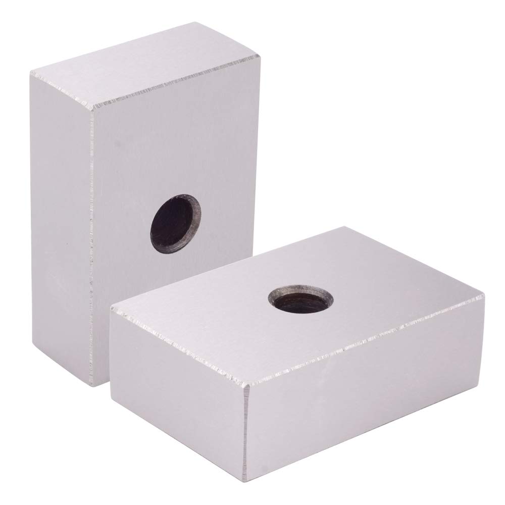 Oudtinx 1-2-3 Blocks Matched Pair Hardened Steel One Holes (1"x2"x3") Set Precision Machinist Milling-image-45