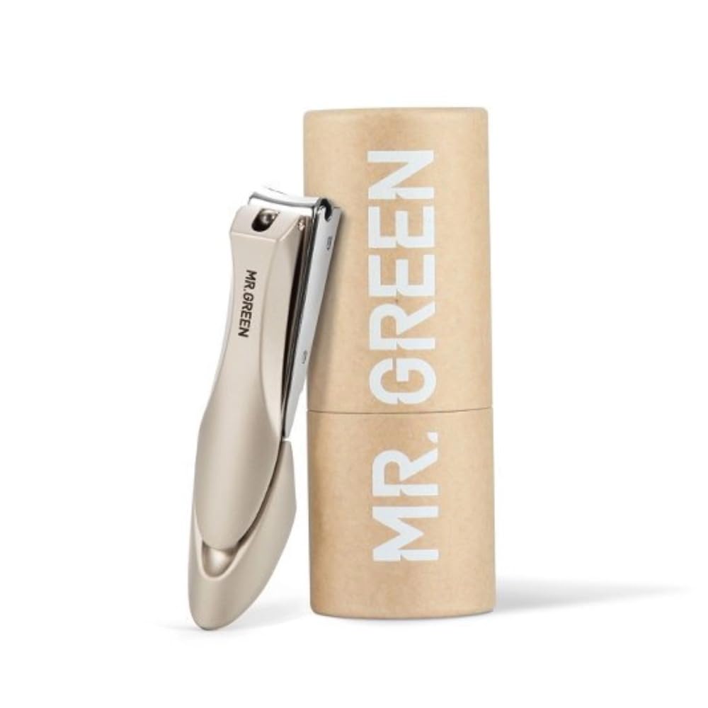 MR.GREEN Professional Nail Clipper, Japanese Nail Cutter with Integrated Reservoir File, Stainless Steel for Men, Women, Children, Foot and Hand