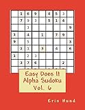Easy Does It Alpha Sudoku Vol. 6