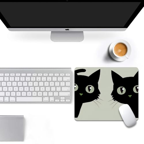 Cat Square Mouse Pad 50% Off - Waterproof & Anti-Slip