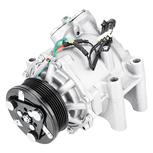 AC Compressor with A/C Clutch for Envoy XL/Trailblazer EXT 4.2L 2002-2006, for Envoy/Trailblazer 4.2L 2002-2009, Envoy XUV 4.2 2004 2005, for Buick Rainier 4.2 2004-2007, for Saab 9-7x 4.2 05-09