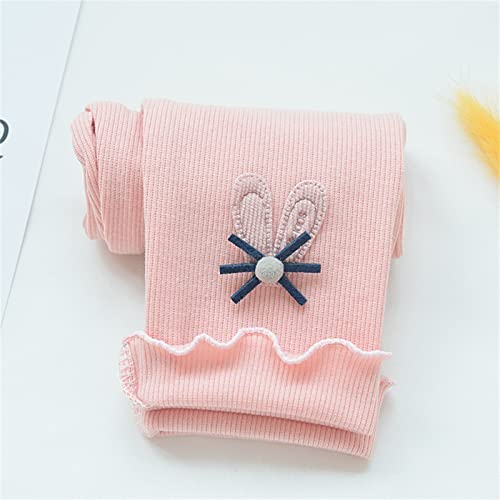 Girls Cotton Footless Tights Cute Bunny Ear Leggings Knit Ruffle Stocking Pants Infant Baby Girls Fall Winter Comfy Clothes2