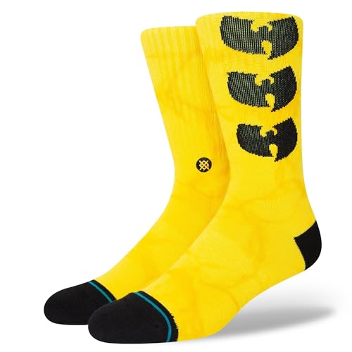 Chaussettes Wu-Tang Stance Jaunes M pour un style streetwear au quotidien