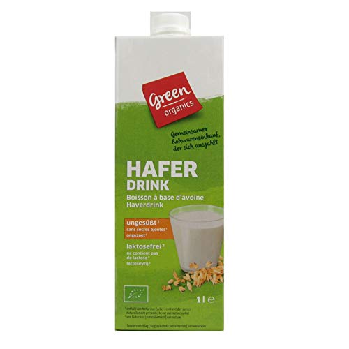 6x Green Organics Haferdrink ungesüßt bio 1 L Cover