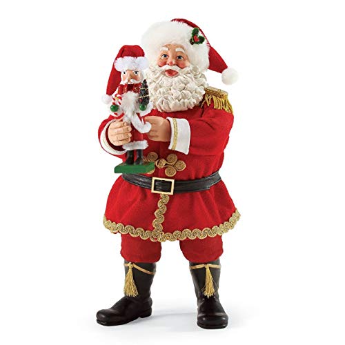 Department 56 Possible Dreams Santa Claus “Go Nuts” Clothtique Figurine, 11"