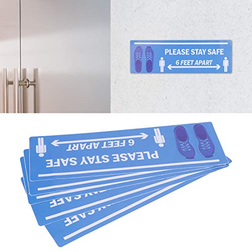 Adesivo de aviso, decalque de aviso, não desbota para quarto sala de estar sala de jantar ao ar livr