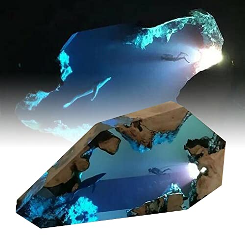 ATING Grande lampada in resina epossidica,Lampada