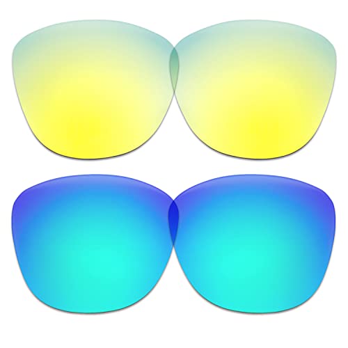 Lentilles pour Oakley Moonlighter réparant vos verres rayés avec ce kit de 2 couleurs