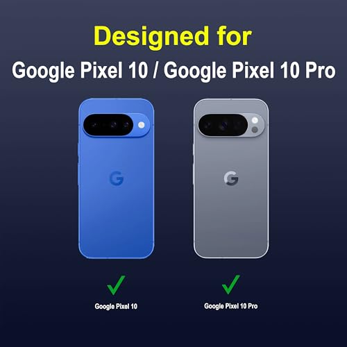 Image of amazon basics Back Case Cover for Google Pixel 10 | Compatible for Google Pixel 10 Back Cover | Liquid Silicon Magic Case with Camera Protection | Sapphire