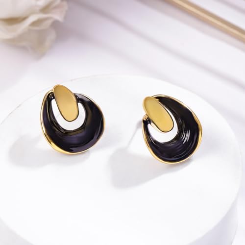 Image of Rubans Earrings Unique Design & Shapes Stylish Trendy Jewellery Gift for Women & Girls