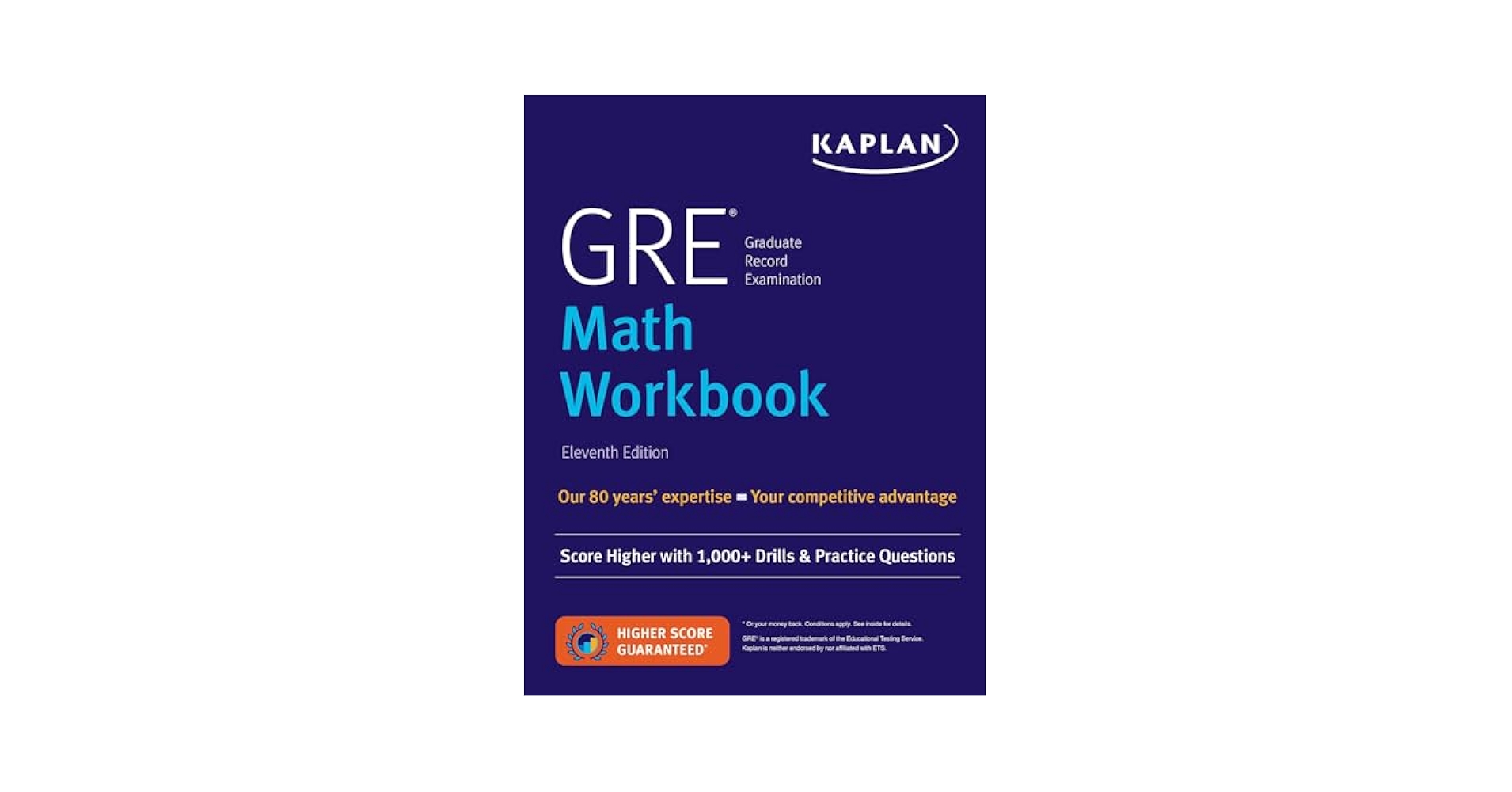 GRE Math Workbook: Score Higher with 1,000+ Drills