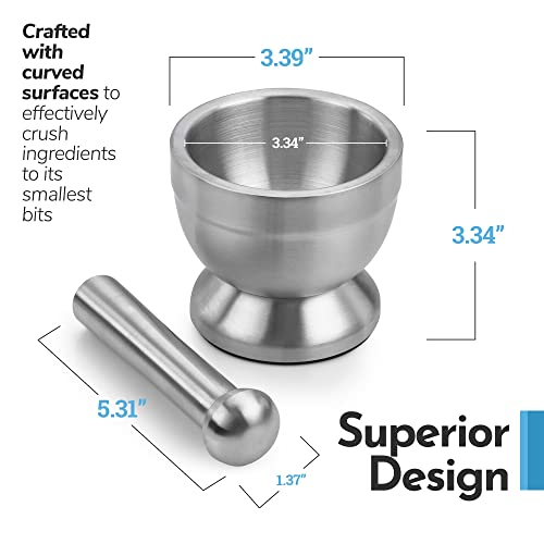 Pillola frantoio - 304 Food Grade in acciaio