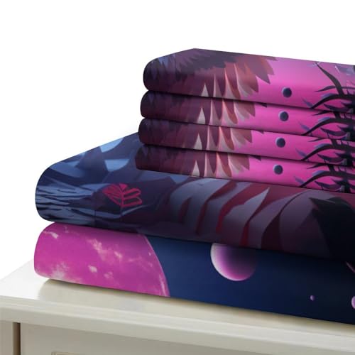 Housse de couette 220x240 anti-plis en microfibre douce avec fermeture éclair - 6