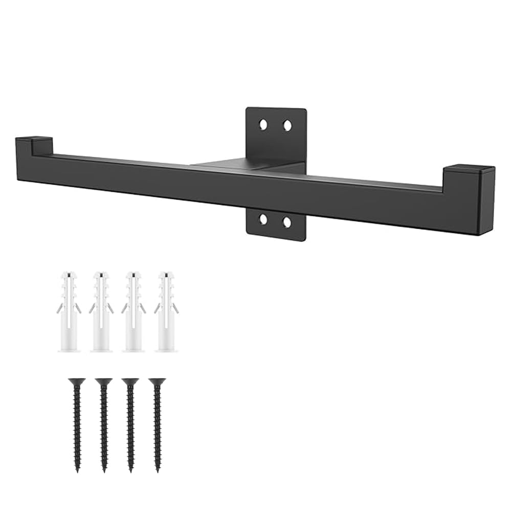 Jnchdghwa Black Wall Mount Blower Holder For Backpack Leaf Blowers Heavy Duty Steel Organizer Storage Rack