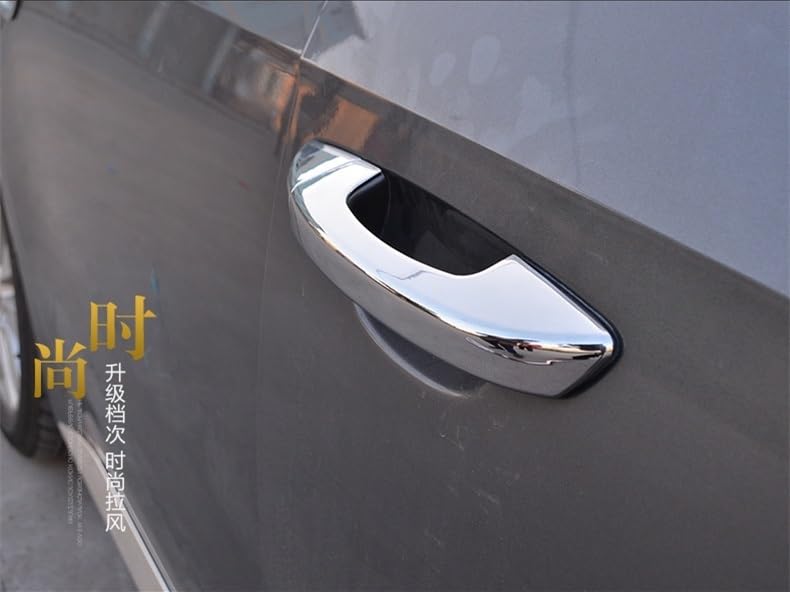 Poignées de porte VW Golf 6 protection anti-rayure couverture argentée