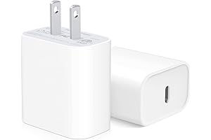 20W Type-C Charger for iPhone 15 | Compact, Fast-Charging Wall Adapter