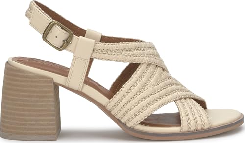 Image of Lucky Brand Sasina Cut Out Heeled Sandals