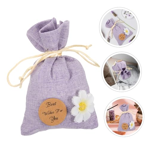 10 bolsas de sachet vacías de lavanda, reutilizables miniatura 3