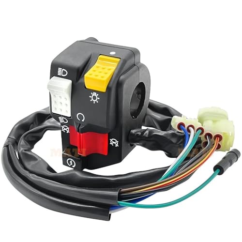 Interrupteur de guidon gauche phare phare démarrage arrêt pour TRX250EX - 3