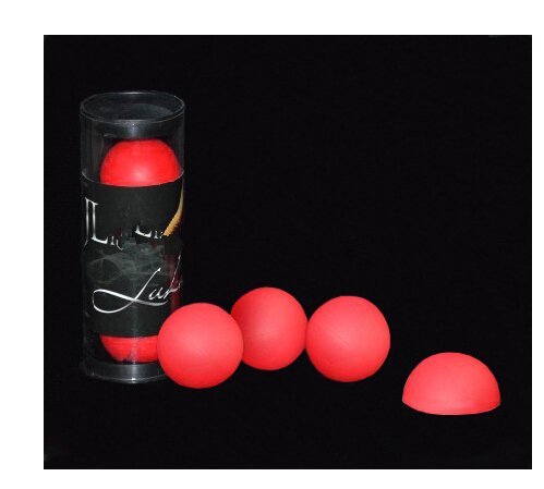 GOWEMirage Billiard Balls,One to Four Balls,Red,5cm - Magic Tricks,Stage,Gimmick,Props,Comedy,Mentalism,Illusion