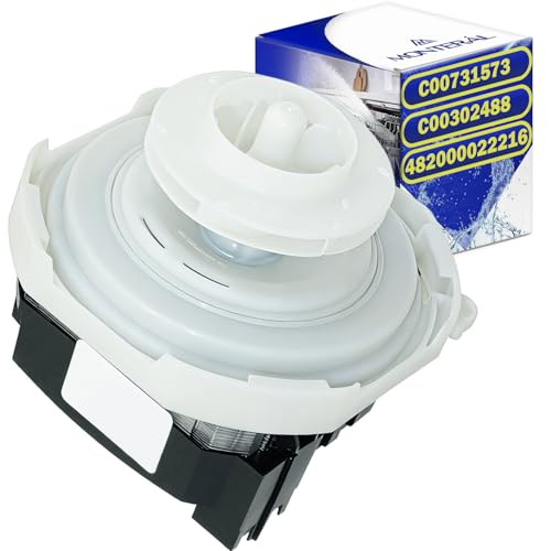 Umwälzpumpe für Geschirrspüler V8M-E25A0 200V 95W mit dem Originalcode C00302488 C00731573 482000022216 für Whirlpool für Bauknecht für Indesit für Ariston - Garantie 10 Jahre - MONTERAL Umwälzpumpe für Geschirrspüler V8M-E25A0 200V 95W mit dem Originalcode C00302488 C00731573 482000022216 für Whirlpool für Bauknecht für Indesit für Ariston - Garantie 10 Jahre - MONTERAL