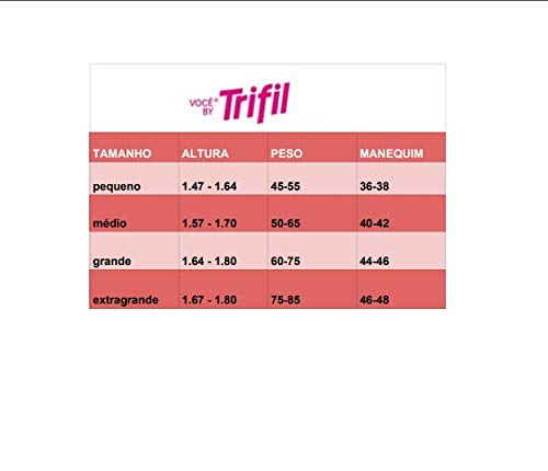 Meia-calça gestante Trifil L06662 Média Compressão sem Ponteira 18-23 mmHg