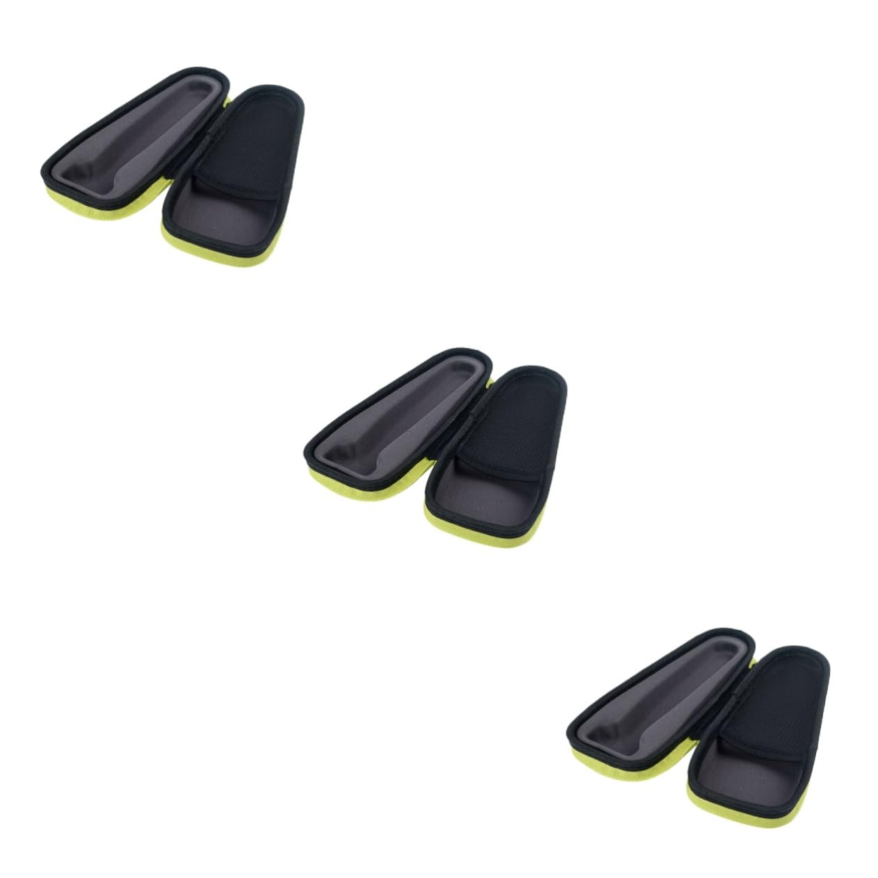 Healeved 3 Pz borsa per rasoio Borsa protettiva per rasoio Borsa portatile per rasoio Custodia protettiva rasoio borsa da viaggio per rasoio da uomo custodia per rasoio da viaggio