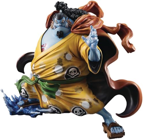 Megahouse - One Piece - SA-Maximum Knight of The Sea Jinbe [Reimpresión superlimitada], estatua coleccionable de retrato de piratas