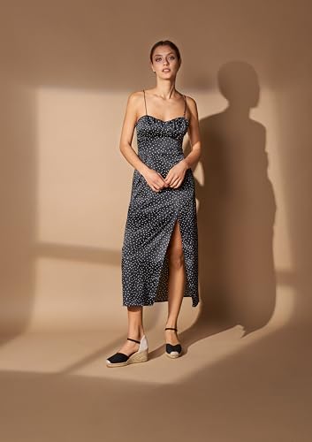 Viscata Reus Canvas Wedge Handmade 2 ½” Heel Women's Sandals with Breathable Cotton Canvas V-cut Vamp and 100% Natural Jute Midsole for all Casual Occasions2