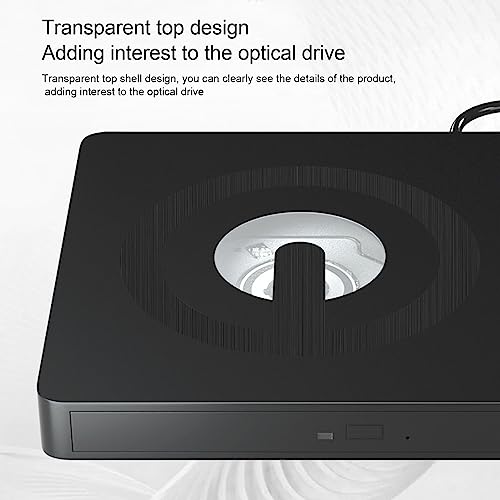 Unidad DVD externa portátil USB 3.0 y Type-C miniatura 3