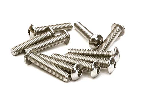 Vis 4 x 20mm Button Head pour quincaillerie de voiture RC et modélisme thermique