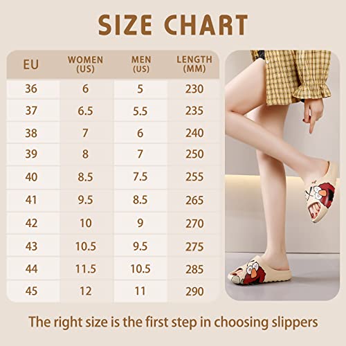 Homtechly Unisex Cloud Slides For Women And Men, Comfort Platform Lightweight Pillow Slippers Slides, Soft Foam Runner Shower House Slippers, Summer Open Toe Sandals For Indoor And Outdoor #TOP6