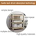 4 Tier Audio Shelf Audio Rack, Media Stand and Components Cabinet Shelf,HiFi Racks and Stands Audio Rack Cabinet