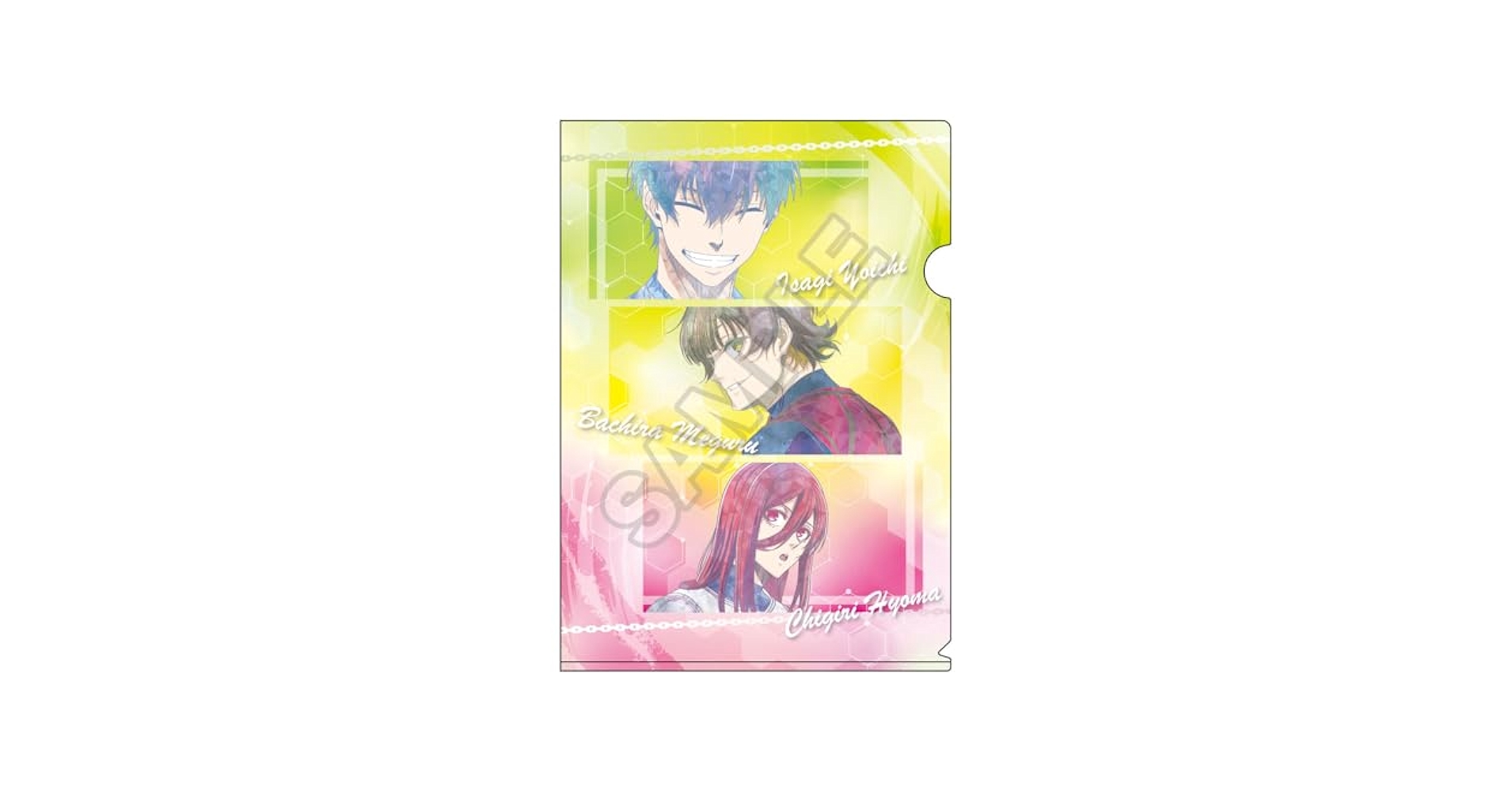 Amazon.co.jp: TVアニメ『ブルーロック』 Jewel Flash A4クリア