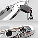 Door Handle 4PCS Car Chrome Handles Silver Gloss Cover Trim Set for Opel for Astra J 2010 2011 2012 2013 2014 2015 Car Accessories Stickers Sliding Exterior Handle (Handle Bowl 4 Door)