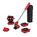 Mobili Lifter Mover Tool 14 Pezzo Set per Sollevamento Set di Ruote Scorrevoli per Mobili Pesanti per Armadio Lavatrice Frigorifero Divano Pianoforte